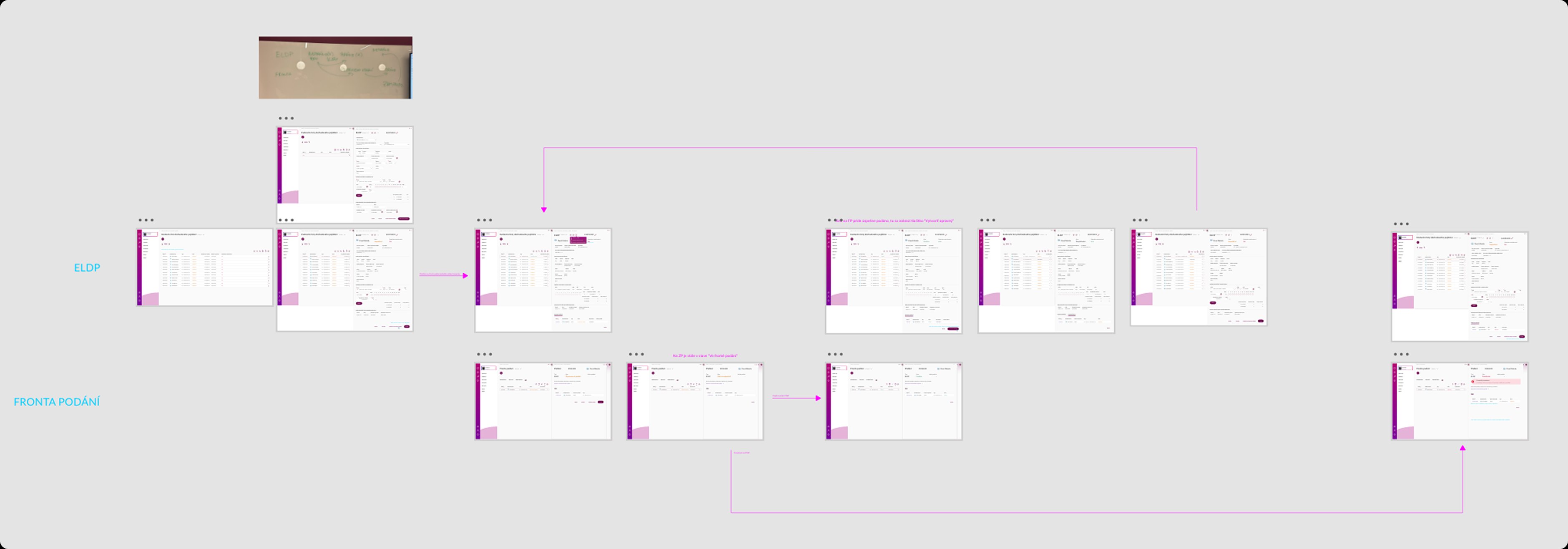 ELDP entity userflow diagram